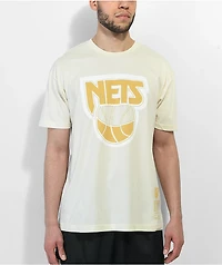 Mitchell & Ness x NBA Nets Sandman Cream T-shirt