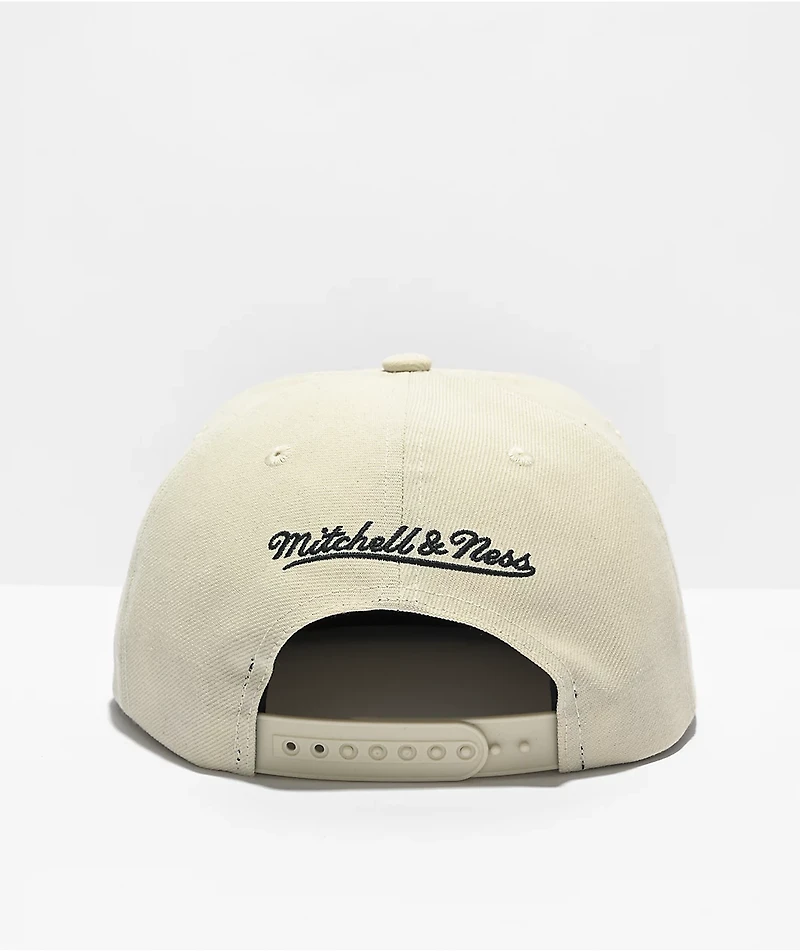 Mitchell & Ness x NBA Sonics Off White Snapback Hat
