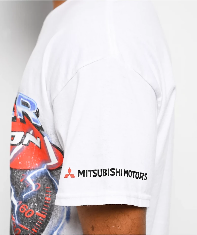 Mitsubishi Lancer EVO White T-Shirt