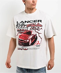 Mitsubishi Lancer Evolution 2005 White T-Shirt