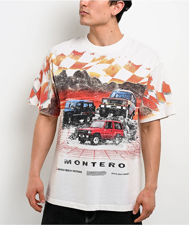 Mitsubishi Montero White T-Shirt