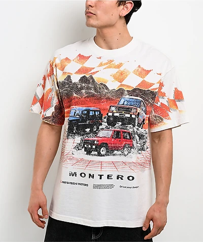 Mitsubishi Montero White T-Shirt