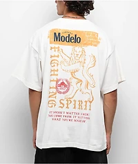 Modelo Fighting Spirit White T-Shirt