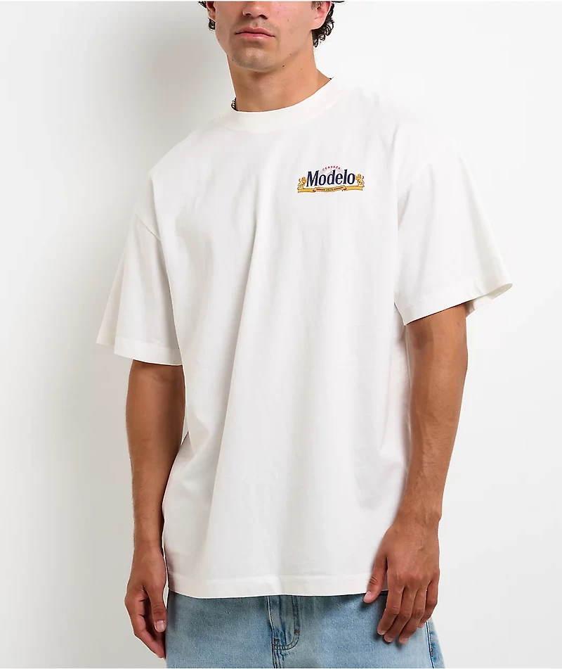 Modelo Label White T-Shirt