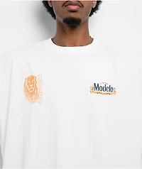 Modelo Lion Head Off White T-Shirt