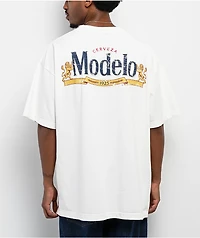 Modelo Lion Head Off White T-Shirt
