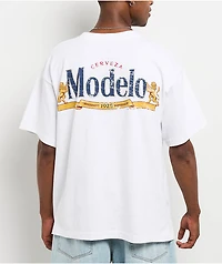 Modelo Lion Head White T-Shirt