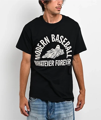 Modern Baseball Whatever Forever Black T-Shirt
