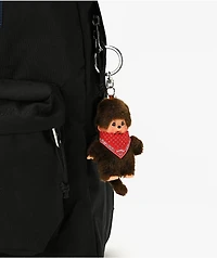 Monchhichi Bandana Boy Vinyl Plush Keychain