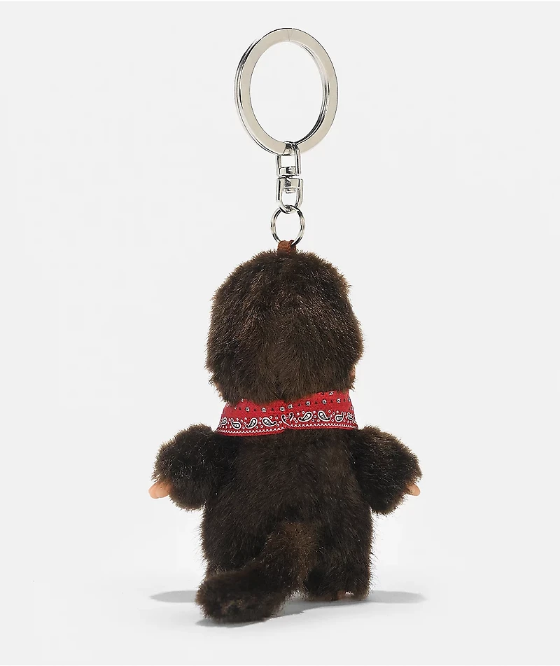 Monchhichi Bandana Boy Vinyl Plush Keychain
