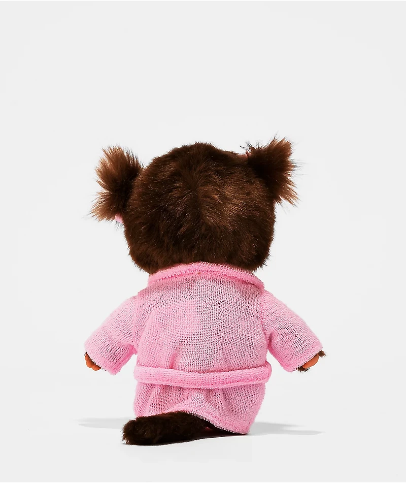 Monchhichi Bathrobe Girl Vinyl Plush Toy