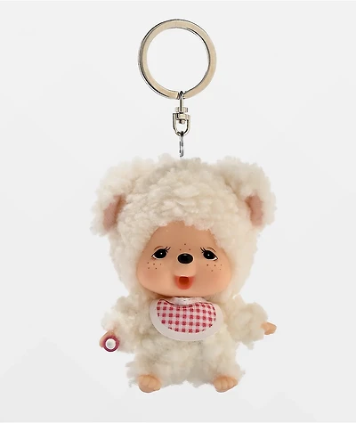 Monchhichi Chamu Plush Keychain