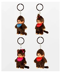 Monchhichi Classic Assorted Vinyl Plush Keychain