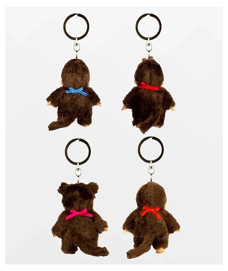 Monchhichi Classic Assorted Vinyl Plush Keychain