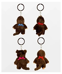 Monchhichi Classic Assorted Vinyl Plush Keychain