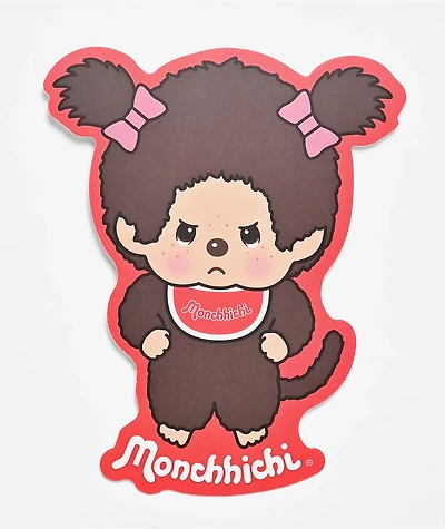 Monchhichi Grumpy Girl Sticker