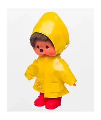Monchhichi Raincoat Boy Vinyl Plush Toy