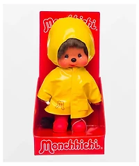 Monchhichi Raincoat Boy Vinyl Plush Toy