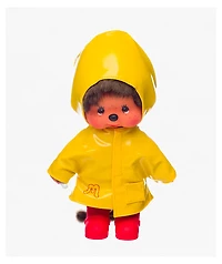 Monchhichi Raincoat Boy Vinyl Plush Toy