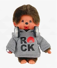 Monchhichi Rock Hoodie Boy Plush Toy
