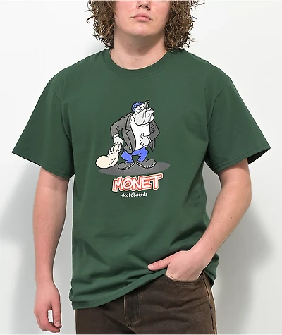 Monet Bad Dawg Forest Green T-Shirt