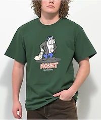Monet Bad Dawg Forest Green T-Shirt