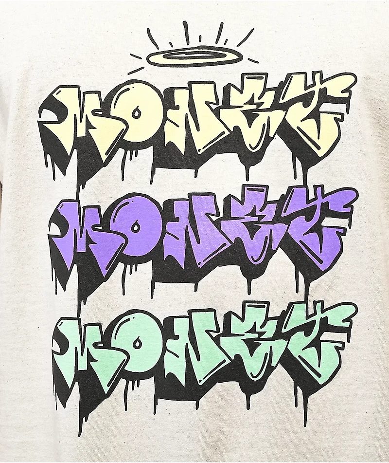 Monet Drippin Natural T-Shirt