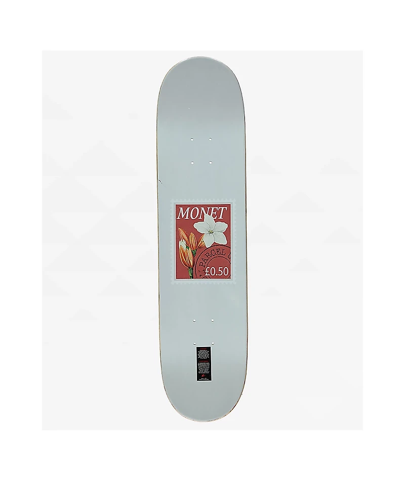 Monet Floral Stamps 8.0 Skateboard Deck
