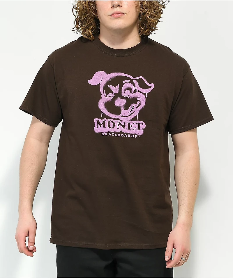 Monet Good Dawg Brown T-Shirt