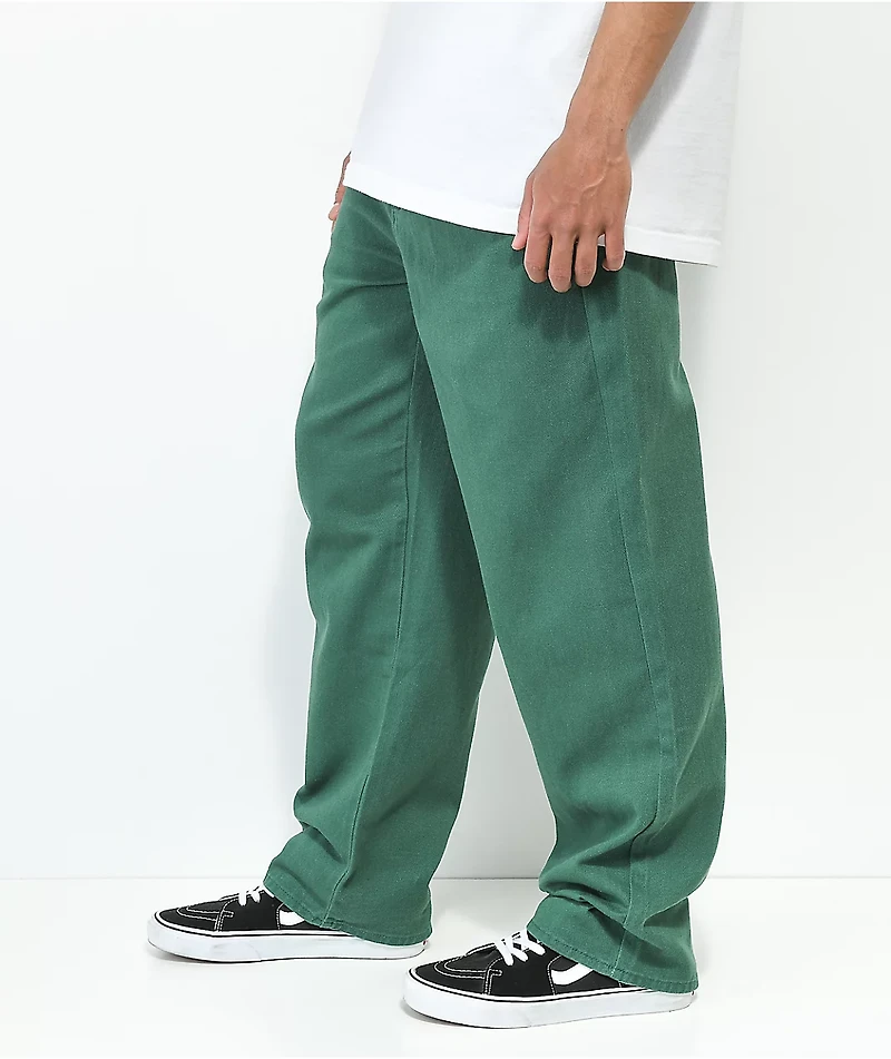 Monet Hunter Green Skate Jeans