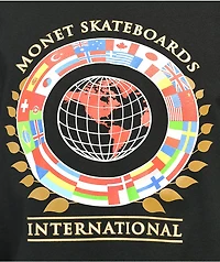 Monet International Black Long Sleeve T-Shirt