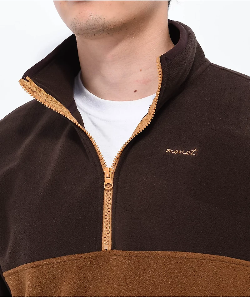 Monet Linear Brown Tech Fleece