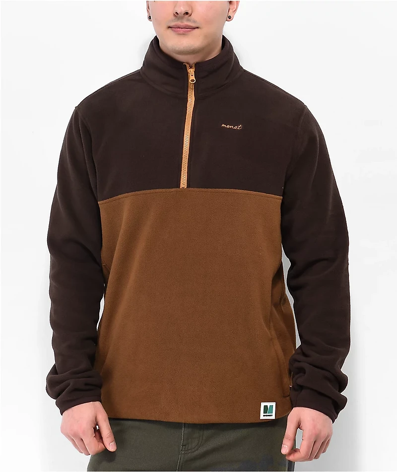 Monet Linear Brown Tech Fleece