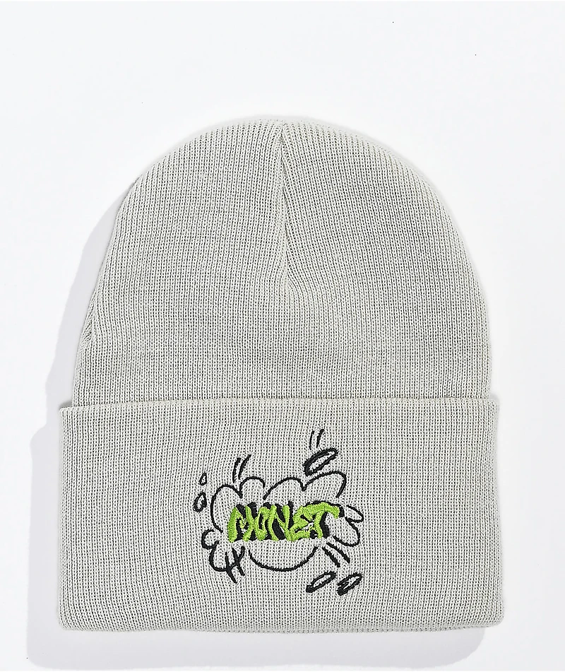 Monet Marginal Cream Beanie