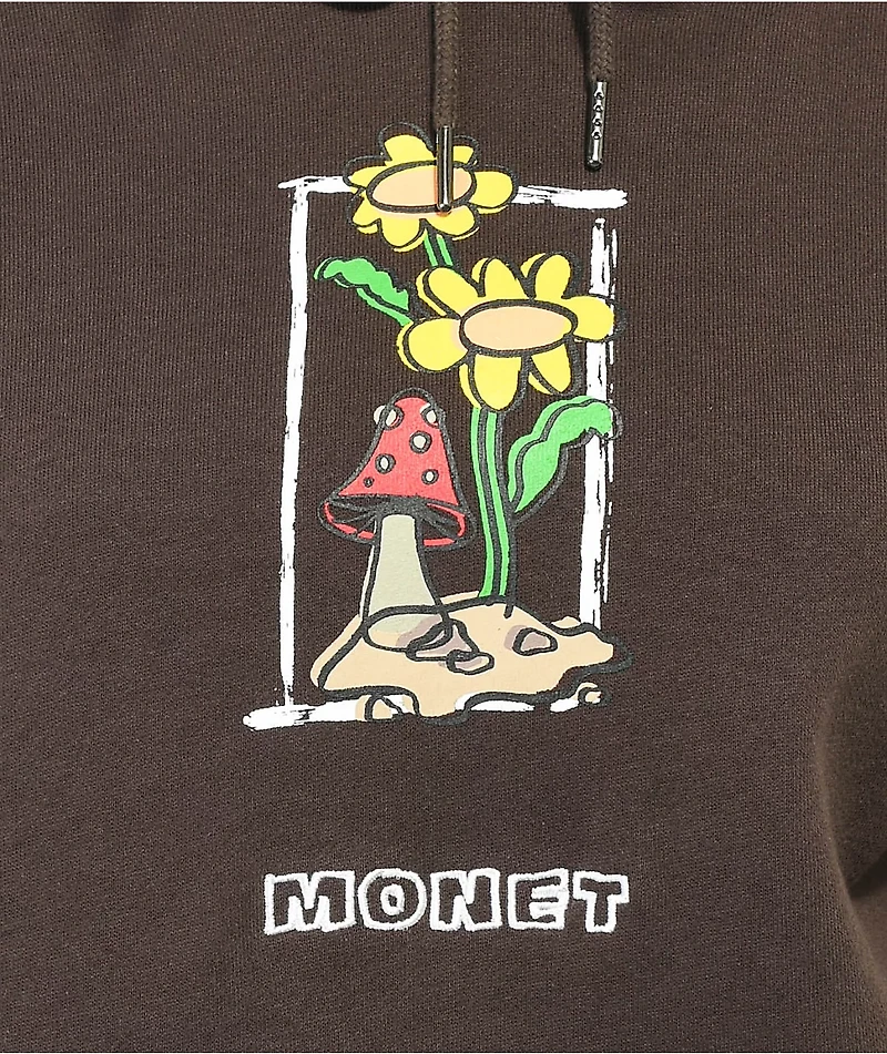 Monet Mason Nature Brown Hoodie