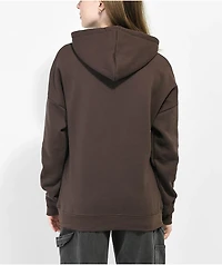 Monet Mason Nature Brown Hoodie