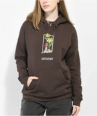 Monet Mason Nature Brown Hoodie