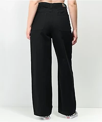 Monet Sammi Black Wide Leg Skate Jeans