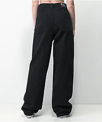 Monet Sammi Black Wide Leg Skate Jeans
