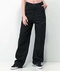 Monet Sammi Black Wide Leg Skate Jeans