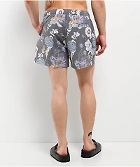 Monet Skateboards Bouquet Grey Board Shorts