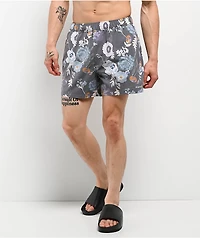 Monet Skateboards Bouquet Grey Board Shorts