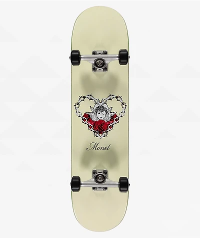 Monet Skateboards Cherub Roses 8.0" Skateboard Complete