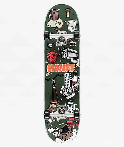 Monet Skateboards Graff Flash 8.0" Skateboard Complete