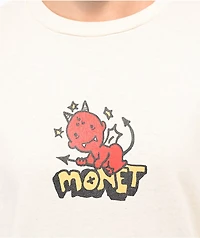Monet Skateboards Lil Devil Natural Long Sleeve T-Shirt