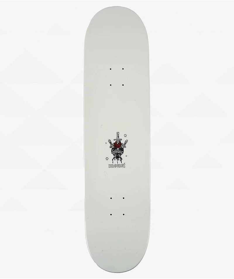 Monet Skateboards Skull Arch 8.5" Skateboard Deck
