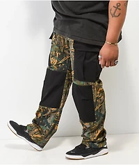Monet Skateboards Stash Camo & Black Cargo Pants