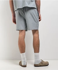 Monet Skateboards Striped Light Blue Shorts