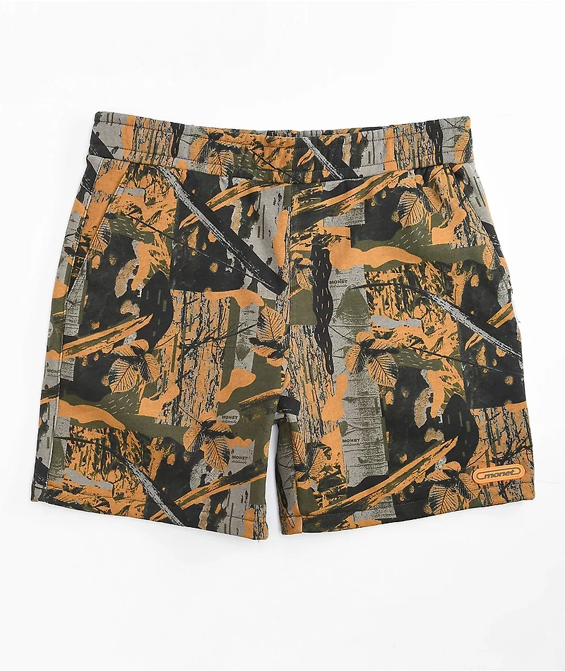 Monet Skateboards Tricky Camo Sweat Shorts