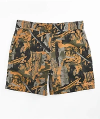 Monet Skateboards Tricky Camo Sweat Shorts